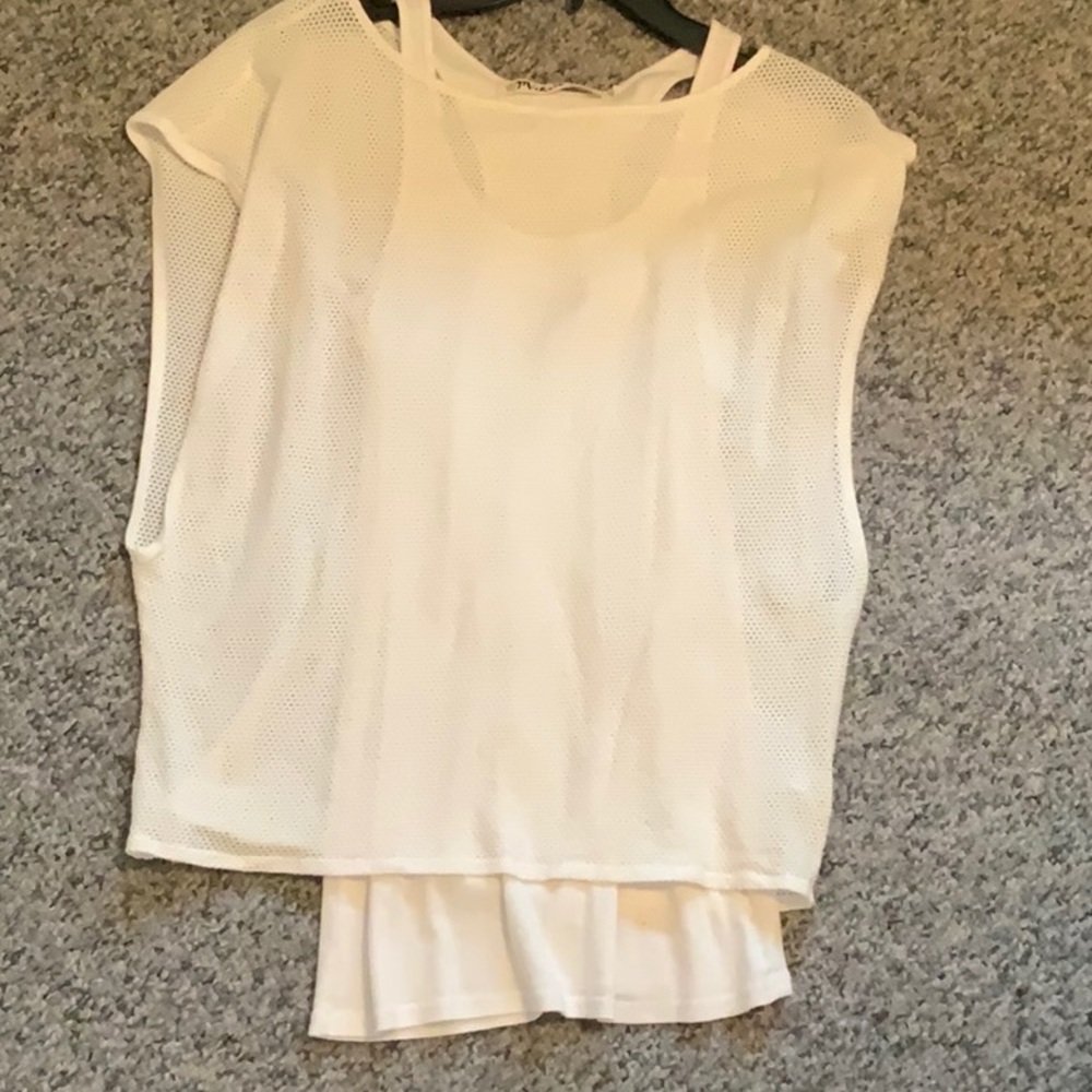 Two piece tee and tank
